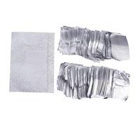 Didiseaon 500pcs Cotton Makeup Remover Pads Nail Foil Wraps for Easy Nail Polish Removal