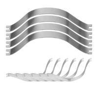 Didiseaon 50Pcs Aluminum Alloy Invisible Spring Clips Picture Frame Hardware Backing Clips DIY Framing Tool for Photo Frame Backing Picture Hanging Supplies