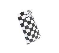 Didiseaon 50pcs Black White Race Car Bags Checkered Plastic Tote Bags for Birthday Party Shop Store Candy Treat Wrapping Supplies