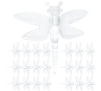 Didiseaon 50pcs Dragonfly Pendant LED String Lights with High-Grade PVC Material and Smooth Surface, for Shop and Office Decoration, for Outdoor and Indoor Use