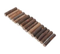 Didiseaon 50pcs Handmade Natural Small Wooden Sticks 1-1.5cm Thick 5cm Long DIY Photo Props Craft Supply Branch Sticks for Decoration and Model Making