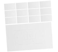 Didiseaon 50pcs Insulation Pads for Outlet Socket Wall Plate Gasket Electrical Safety Covers Prevent Electric Shock Weatherproof Sealers for Home and Commercial Use
