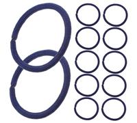 Didiseaon 50pcs Nylon Rubber Bands Hair Ties for Girls Elastic Ponytail Holders Spiral Hair Bands for Boys and Girls Accessories for Women