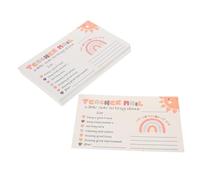 Didiseaon 50pcs Rainbow Mail Teacher Notes Positive Postcards Motivational Behavior Cards for Preschool Kindergarten Elementary Classroom Parent Communication Incentive Reward Cards