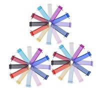 Didiseaon 50pcs Tulle Drawstring Bags Organza Pouches for Candy Cookies Jewelry Favors Lightweight Mesh Storage for Weddings Parties and Events Mixed Colors