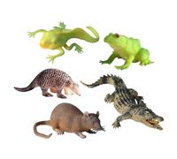 Didiseaon 5pcs Adorable Animal Squeeze for Stress Relief Birthday Party Favors Soft Tpr Material with Smooth Surface Cute Sensory for Adults