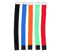 Didiseaon 5pcs Colorful Race Bands Elastic Tie Ropes for Outdoor Team Relay Games Adults Backyard Building Back to School
