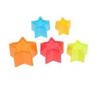 Didiseaon 5pcs Colorful Stacking Cups for Early Development Learning Educational Nesting Game for Boys and Aged Months Bright and Engaging Design