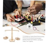 Didiseaon 5pcs DIY Science Experiment Kit Balance Scale Stem Educational with Complete Materials and Step Guide Early Physics Learning Tool for Boys