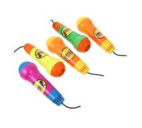 Didiseaon 5Pcs Echo Microphone for Mighty Echo Mic with Safe Smooth Edges Creative Educational Singing for Childrens Imaginative Play Random Color
