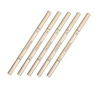 Didiseaon 5pcs Eyebrow Makeup Pencils Brush Ultra-fine Tip Brow Pens for Precise Application Sweat Dual-ended Design Suitable for Travel and Daily Use