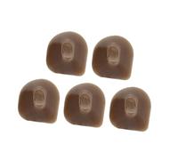 Didiseaon 5pcs Flute Rubber Mute Bricks Accessories for Wind Instruments, Convenient Storage Colloid Material, Professional Flute Button Mute Pads for Music Practice