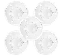 Didiseaon 5pcs Guitar Effect Pedal Footswitch Toppers Lightweight Plastic Caps Compact Footswitch Topper for Guitar Pedal Protection and Enhanced Control