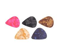 Didiseaon 5pcs Guitar Pick Multipurpose Stringed Instrument Picks for Electric Folk Ukulele Essential Guitar Accessories for Beginners and Players Random Color