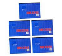 Didiseaon 5pcs Horizontal Inventory Log Book Multipurpose Stock Management Ledger for Small Business Home Use Daily Expense Tracker Business Finance Notebook