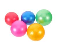 Didiseaon 5pcs Inflatable 6 Inch Plastic Bouncy Balls, Lightweight and Easy to Grip Playground Balls Suitable for Backyard Games and Summer Beach Parties