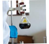 Didiseaon 5pcs Laboratory Biological Risk Warning Stickers Material Safety Decals for Biosafety Caution and Infection Alert