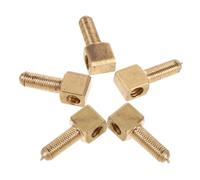 Didiseaon 5pcs Metal Bow Frog Screw for Violin Cello String Adjustment Accessories for Precise Tension Control and Enhanced Sound Transmission Repair Supplies for Bow Maintenance