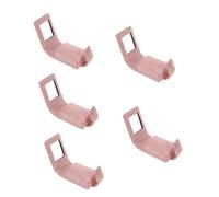 Didiseaon 5pcs Mini Makeup Bag Lipstick Case with Mirror Lipstick Holder for Travel