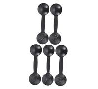 Didiseaon 5pcs Optometry Eye Mask Eye Patches Occluder for Eyes Plastic Patch Eye Cover Patch Eyesight Test Tool Optometry Tool Testing Equipment Pp Black