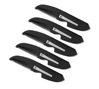Didiseaon 5pcs Plastic Mustache Comb Portable Folding Beard Comb for Men Beard Hair Grooming Styling
