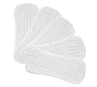 Didiseaon 5pcs Pure Cotton Cloth Diapers for Newborns Months Stretchable Absorbent Pee Pads Breathable Washable Liners for Boys