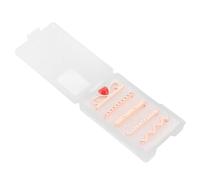 Didiseaon 5Pcs Rose Gold Silicone Watchband Rings Set, Watch Strap Accessories for Women’S Smartwatch, Decorative Band Loops Compatible Silicone Straps, Watchband Charm Holder