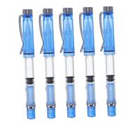 Didiseaon 5pcs Sumi Ink Brush Pen Ink Fountain Brush Pens for Calligraphy Sketching and Journaling Soft Tip for Various Artistic Techniques Convenient Clean Design