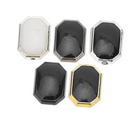 Didiseaon 5pcs Umbrella Button Caps Replacement Kit Ergonomic Fastening Top Screw for Long Handle Umbrellas Compatible with Automatic Manual Opening Closing Repair Parts