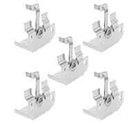 Didiseaon 5pcs Venetian Blind Bracket Metal Blind Holder Replacements with Sleek Silver Finish Hidden Mounting Easy Installation and Wear Resistance for Window Shade Hardware