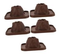 Didiseaon 5pcs Volcano Experiment Prop Volcano Model for Science Education DIY Eruption Demonstration with Material for Students and Teachers