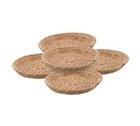 Didiseaon 5pcs Woven Bird Nests for Chickens Sleeping Hut Comfortable Natural Breeding and Egg Laying Nest Suitable for Various Poultry and Indoor Outdoor Use