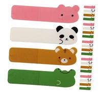 Didiseaon 6 Packs Fluorescent Sticky Annotation Page Tabs Self Stick Bookmark Adhesive Paper Marker Decorative Index Label School Office Student File Divider Tabs