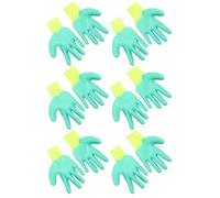 Didiseaon 6 Pairs Anti-Bite Pet Training Gloves Thick Puncture Resistant Rubber Gloves for Hamsters Guinea Pigs Chinchillas Waterproof for Small Pets and Protective Use