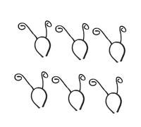 Didiseaon 6 Pcs Black Ant Tentacle and Butterfly Hairbands Halloween Cosplay Hair Accessories Party Headdress for Girls and Women
