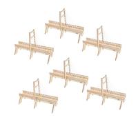 Didiseaon 6 Sets Handmade Cable Stayed Bridge Kit Stem Science Project for DIY Mechanical Engineering Puzzle Unique Educational Experience for Elementary Students