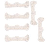 Didiseaon 6 Sheets Waterproof Glitter Face Stickers Temporary Tattoos Star Freckles for Party and Festival Use, Featuring Gold and Silver Colours Versatile Water Transfer Paper Material