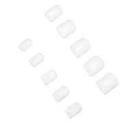 Didiseaon 600pcs Artificial Nail Decals with Short Square Shape, Easy to Apply Plastic Manicure Stickers for Women, for Party and Holiday Events, Unique Fashion Style False Nails