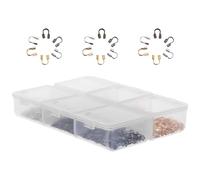 Didiseaon 600pcs U-Shape Metal Wire Guardian Cable Protectors for Jewelry Making Supplies Copper Thread Guards for Earring Bracelet Necklace DIY Crafting Easy Installation and Precise Wire