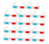 Didiseaon 60pcs Anaglyph Movie Glasses Paper Frame Red Blue for Home Theater Lightweight Disposable Viewing Experience for All Ages