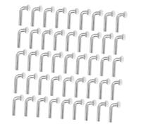 Didiseaon 60pcs Heavy Duty Pallet Rack Drop Shaped Safety Bolts for Warehouse Home DIY Shelving Units Racking Clips for Optimal Load Bearing and Secure Storage