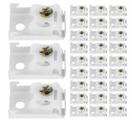 Didiseaon 60pcs Roller Blind Mounting Bracket Clips, Top-Mount Ceiling Installation Hardware for Vertical and Roman Shades, Window Curtain Fixing Support Accessories for Home Use