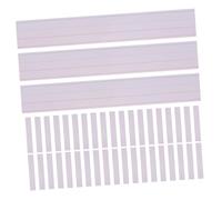 Didiseaon 60pcs Ruled Sentence Strips for Learning School Supplies Erasable Writing Strips for Classroom Office Teachers Letter Writing and Handwriting Practice