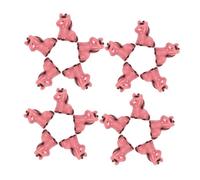 Didiseaon 60pcs Zodiac Animal Nail Charms Cute Cartoon Resin DIY Manicure Supplies Festive Nail Accessories for Holiday Decoration and Creative Designs