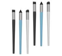 Didiseaon 6pcs Art Blenders Sponge Head Pens for Drawing and Pastel Blending Tools with Soft Sponge and Plastic Handle, Versatile Compatibility for Efficient Colour Mixing and Smudging