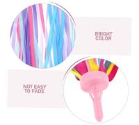 Didiseaon 6pcs Colorful Bike Streamers Fade-resistant Tassels for Bicycle and Scooter Handlebars Fit Handlebar Ribbons for Boys Easy Installation Outdoor Safety Accessory