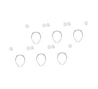 Didiseaon 6pcs Disco Ball Glitter Ball Boppers Headband Performance Headband Prop