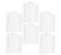 Didiseaon 6Pcs Fire Alarm Pull Station Cover Protective Switch Guard Waterproof Fireproof Alarm Flap Cover for Schools Offices Public Buildings