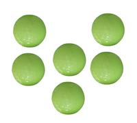 Didiseaon 6Pcs Fluorescent Golf Balls Night Plaything Soft Luminous Balls for Training and Home Decor Glow Dark