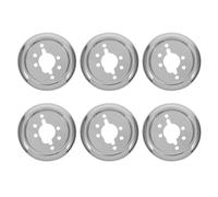 Didiseaon 6pcs Gas Stove Knob Base Replacement for Oven and Bbq Grill Heat-resistant Burner Control Switch Holder for Gas Cooktops and Outdoor Cooking
